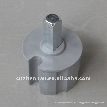 60mm metal roller end plug awning component-bush of roller tube support-plastic end plug for awning